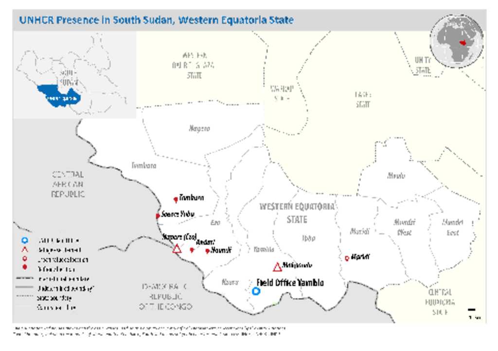 Document Unhcr Presence In South Sudan