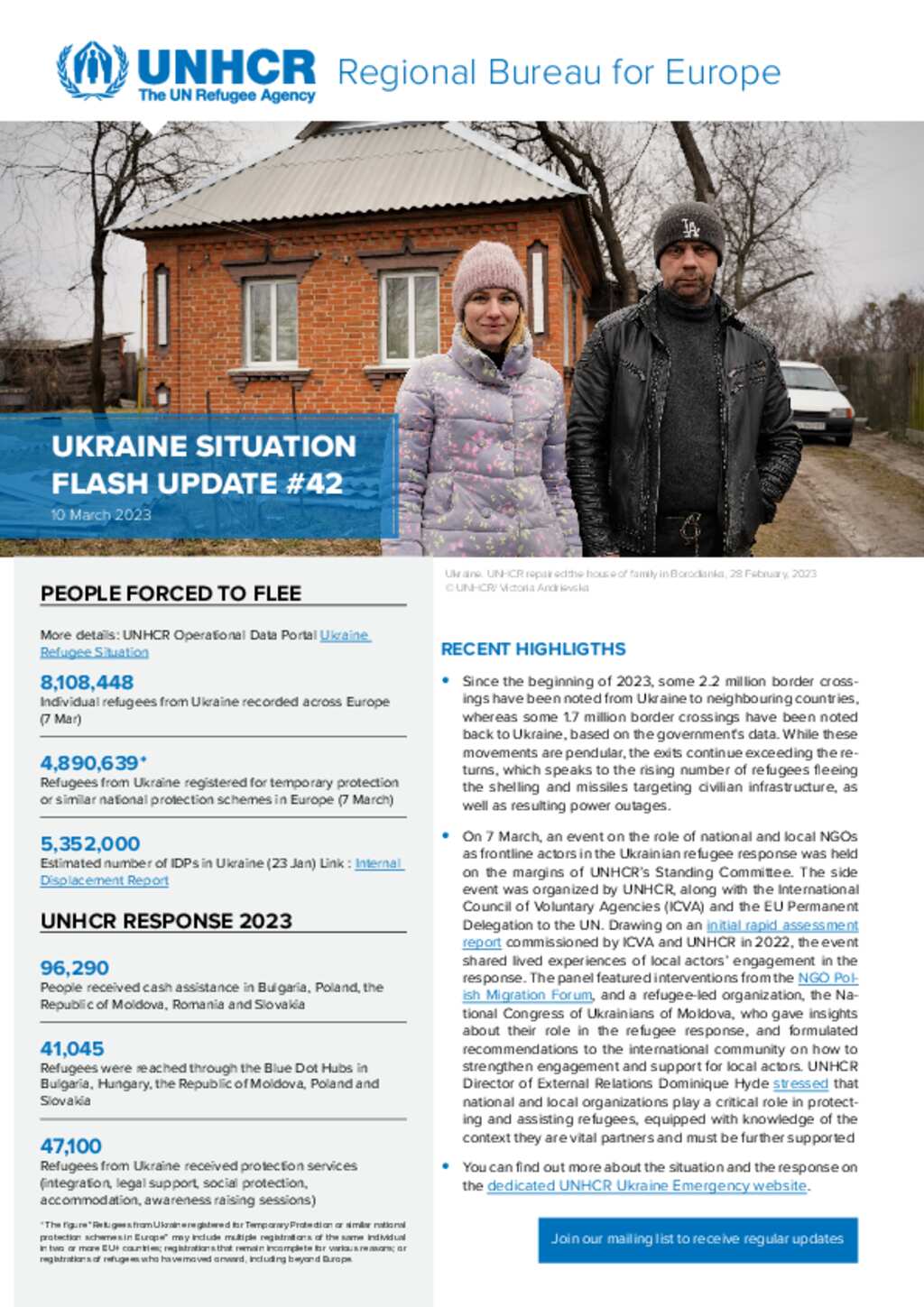 Document - Ukraine Situation Flash Update #42