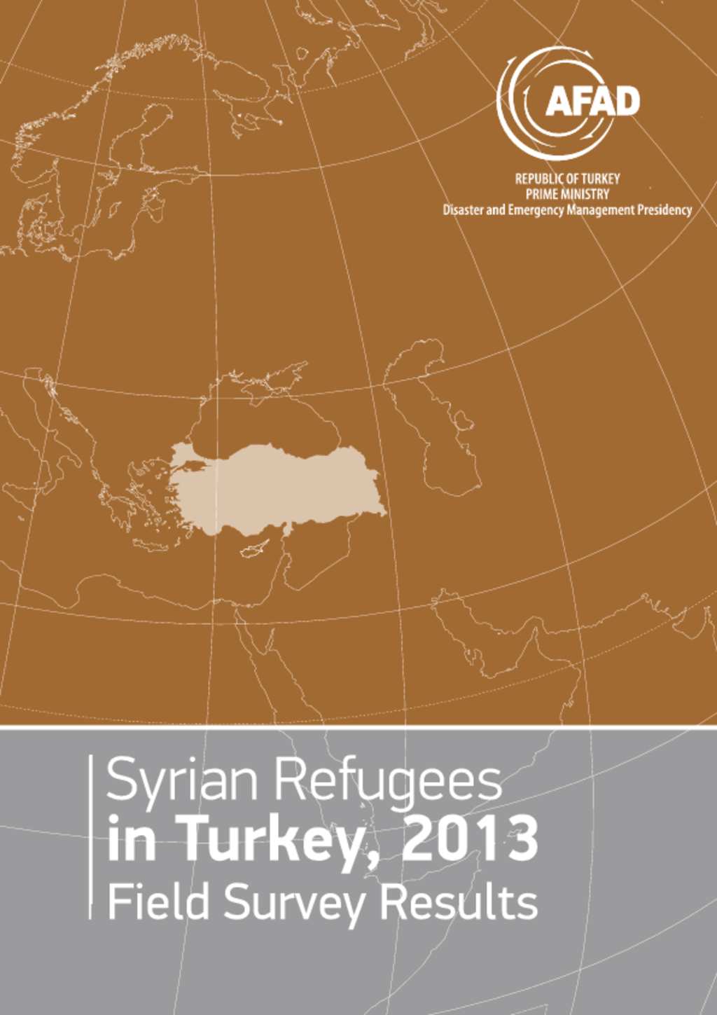 Document Afad Survey On Syrian Refugees In Turkey 2013