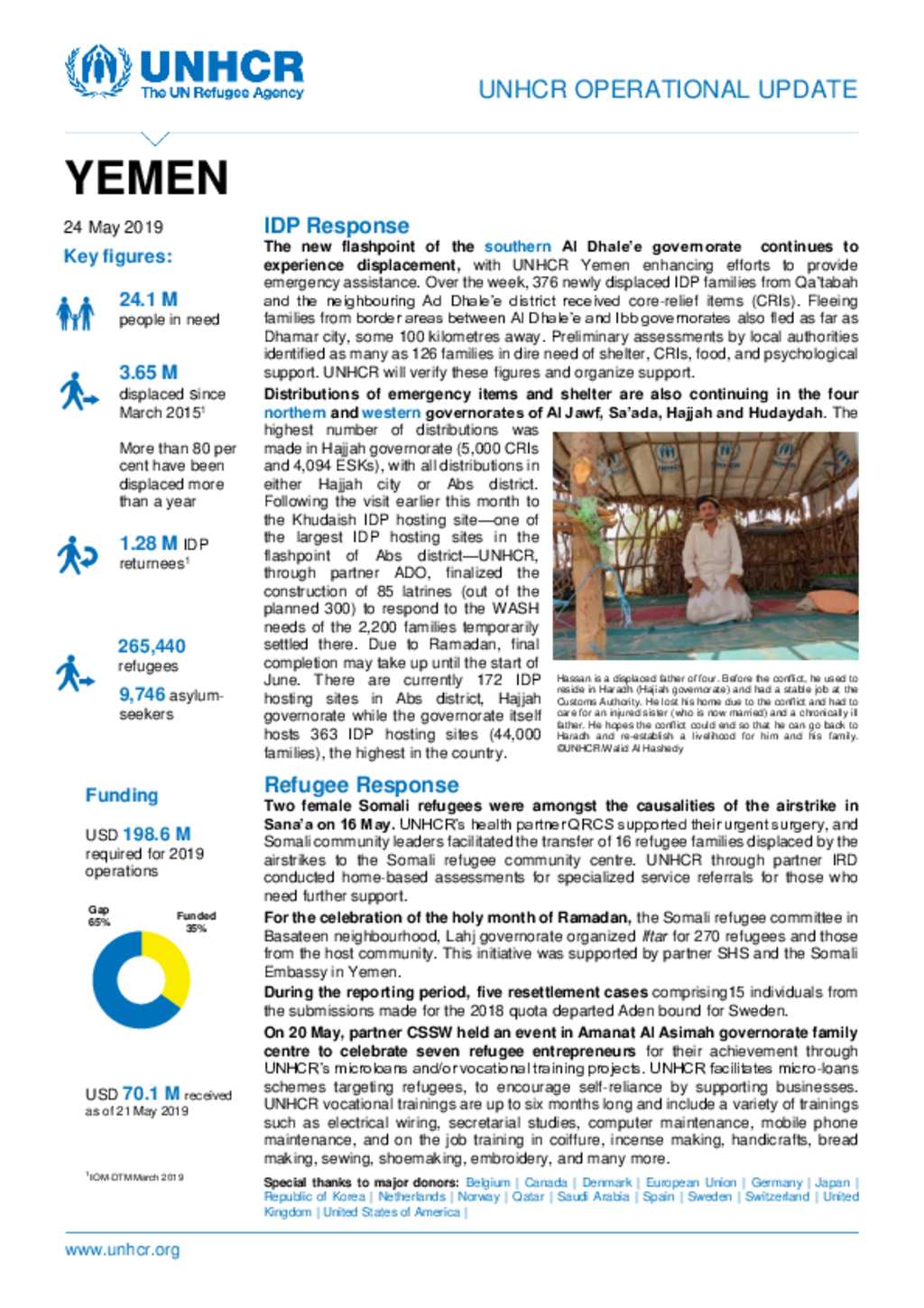 Document - Yemen situation update 24 May, 2019