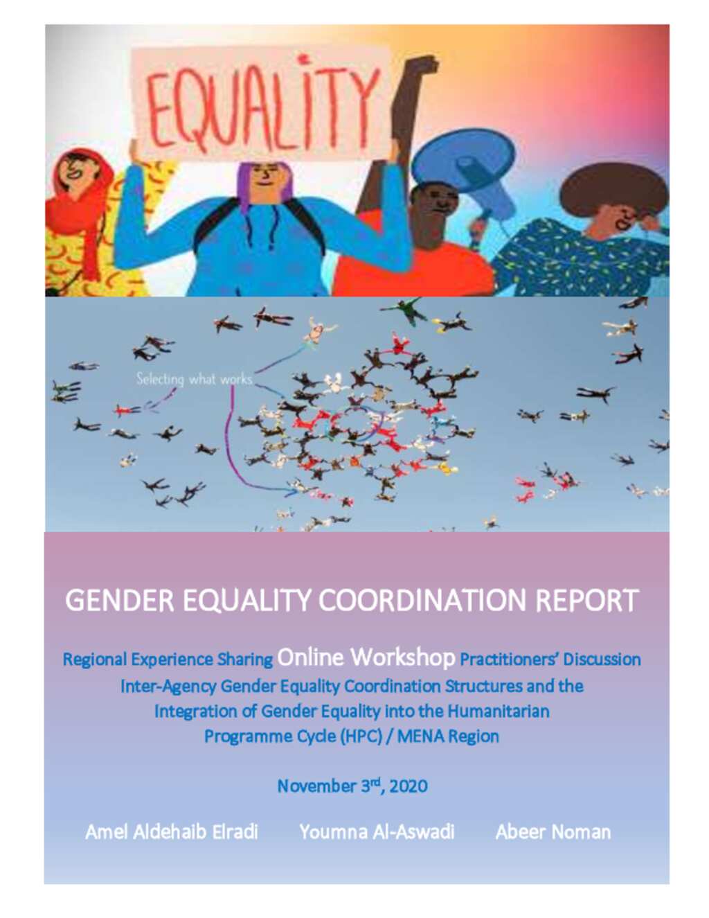 Document - GENDER EQUALITY COORDINATION REPORT