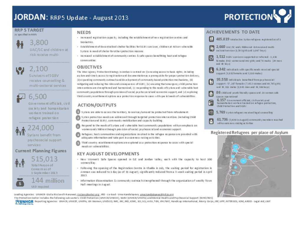 Document Jordan Protection RRP5 August Dashboard