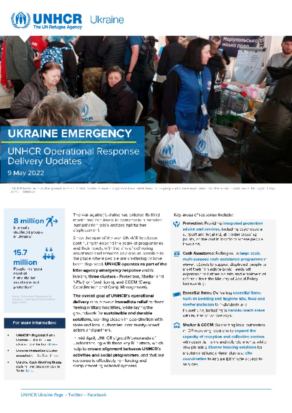 Document - Ukraine Emergency - UNHCR Operational Response Delivery ...