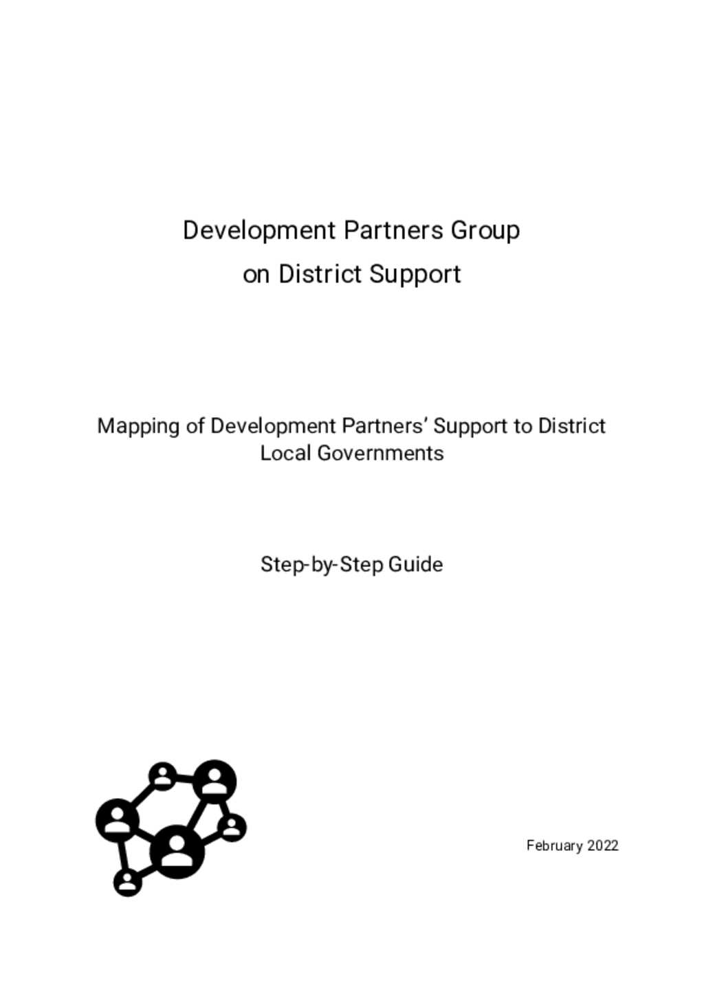 Document - Activityinfo - Step-by-Step Guide for DLG Support Mapping