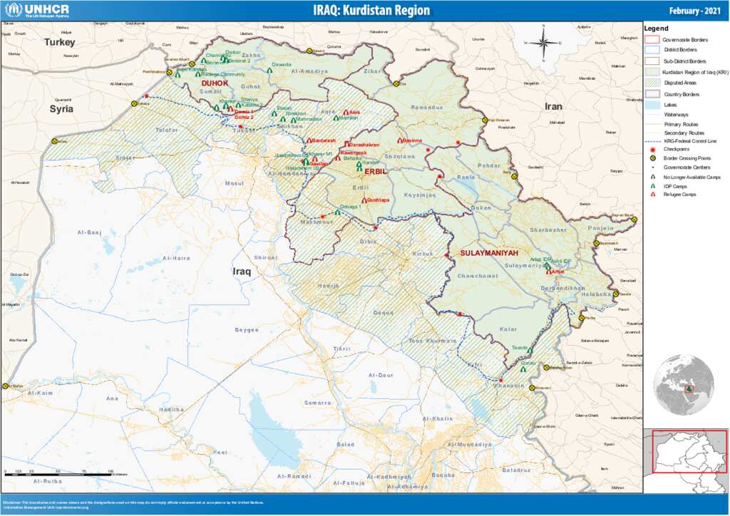 Document UNHCR Iraq KRI Operational Context Map 25022021   Big 494c505384478509f0aff8c3a7439c2f9c935bce 