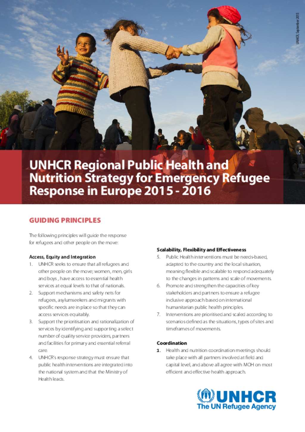 Document Unhcr Regional Public Health And Nutrition Strategy For