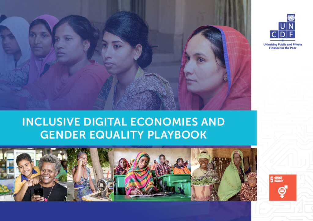 Document - UNCDF - The Inclusive Digital Economies & Gender Playbook ...