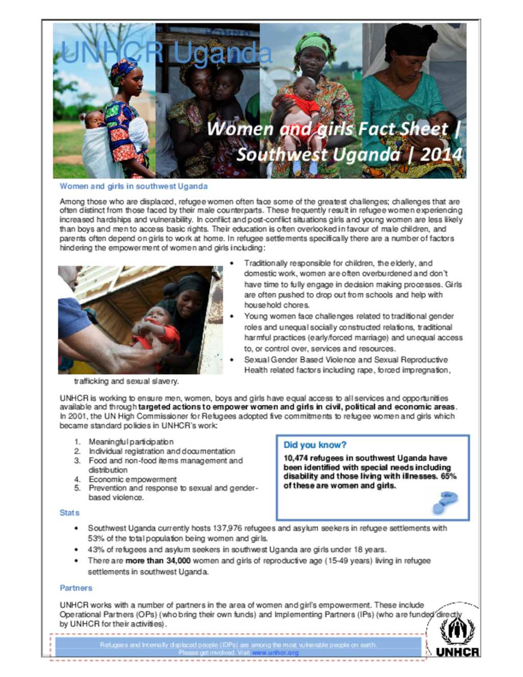 Document - Women & Girls Fact Sheet 2014