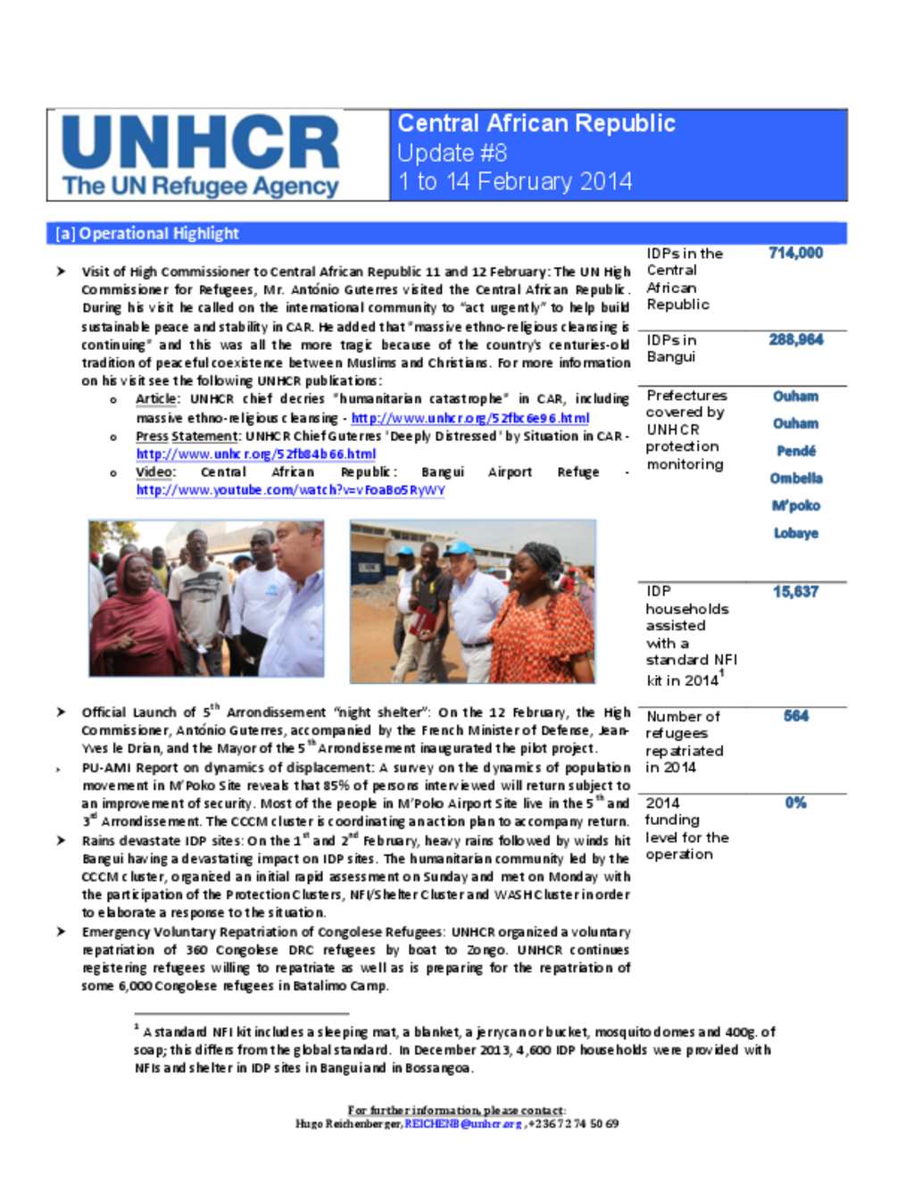 Document UNHCR CAR