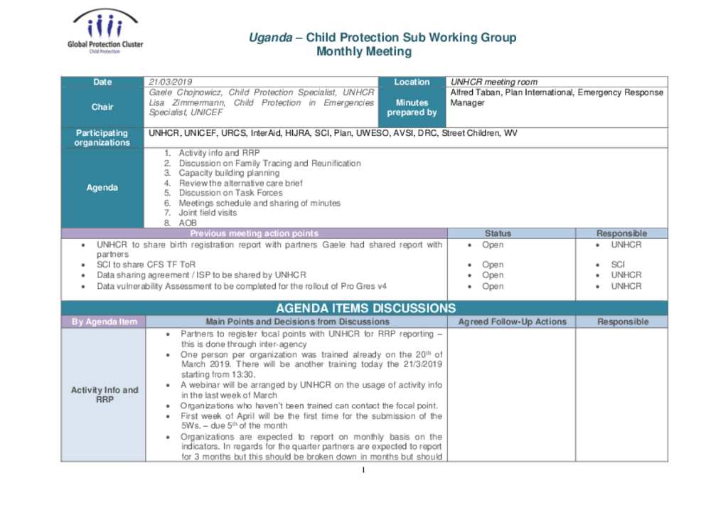 document-meeting-minutes-child-protection-sector-working-group