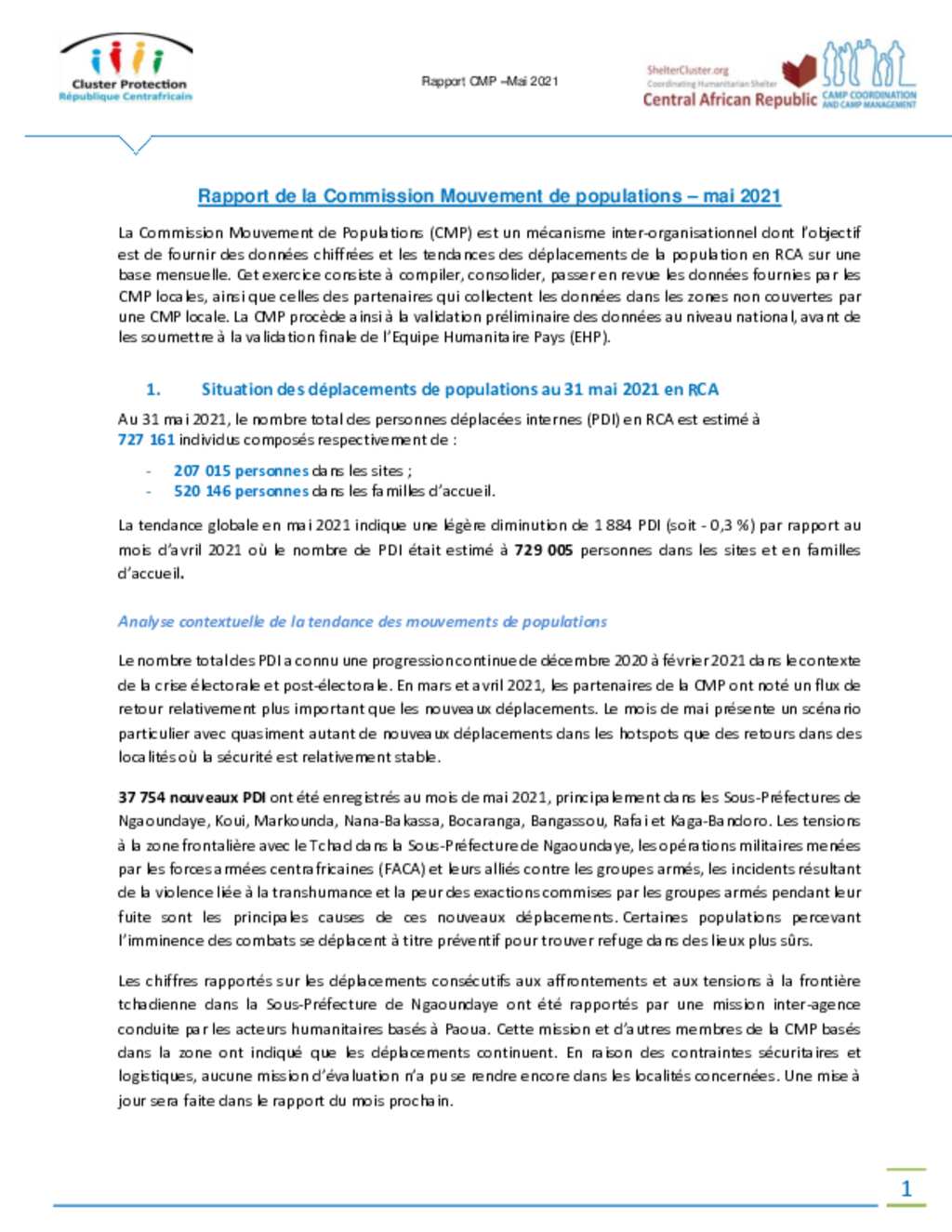 Document - RCA Rapport Narratif CMP Mai 2021