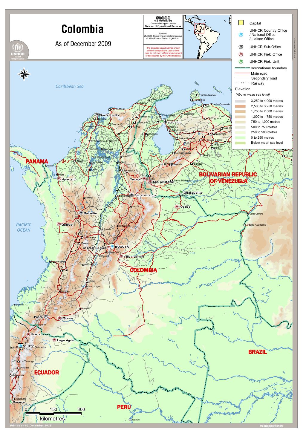 Document - Colombia Atlas Map