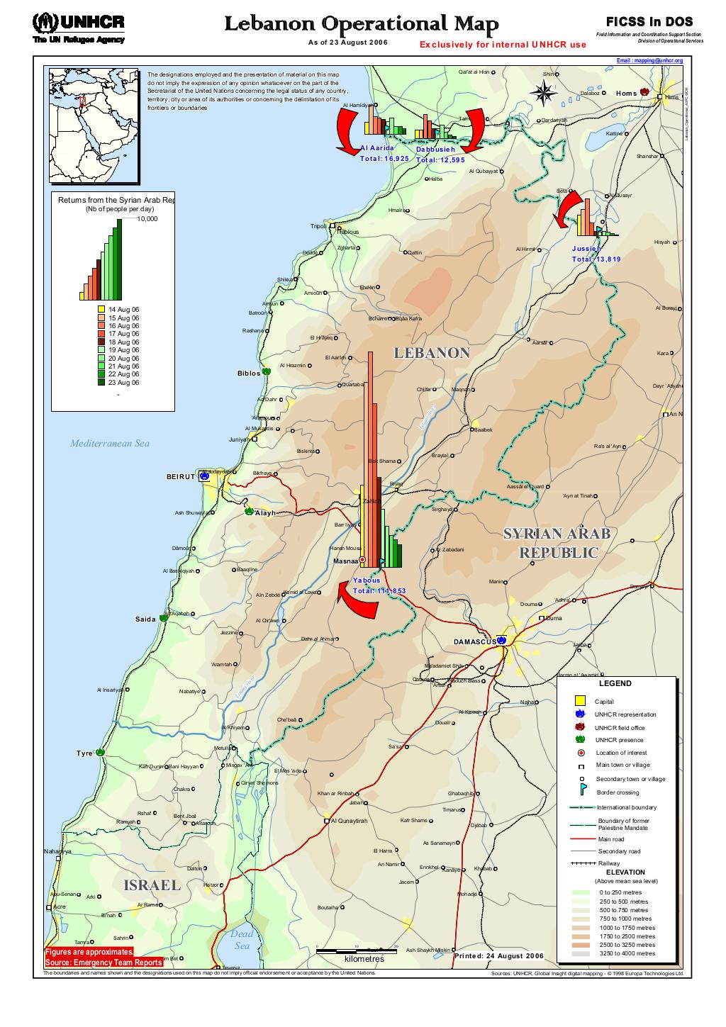 Document Lebanon Operational Map 23 August 2006 Internal Use   Big Lebanon Operational A3PC 24 08 2006.pdfthumb 