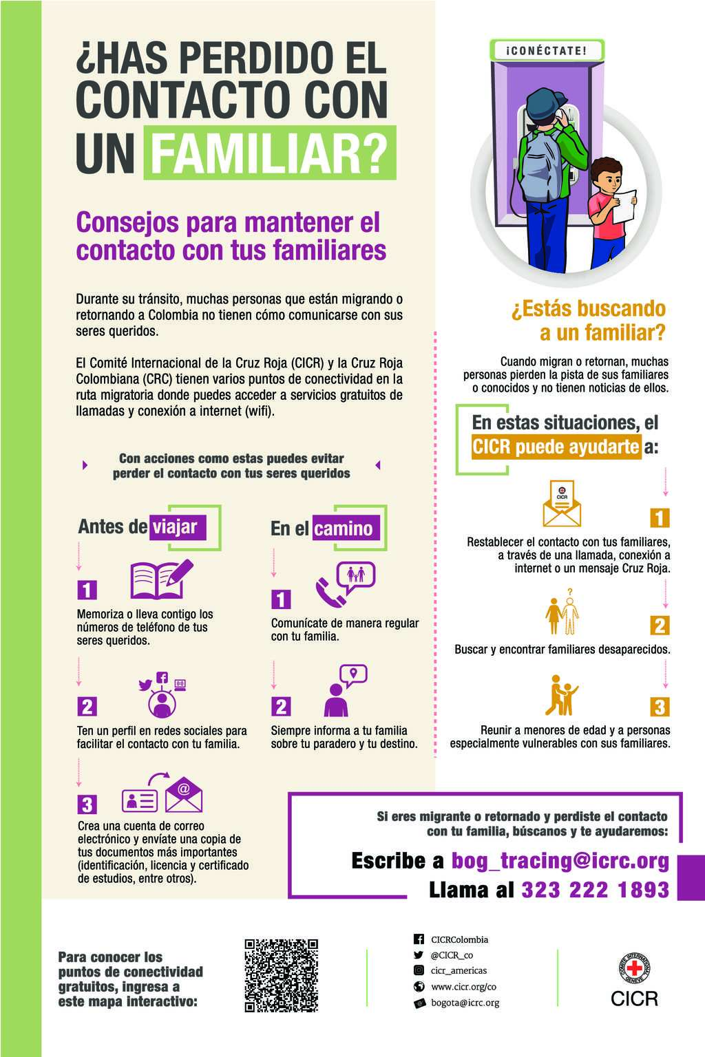 Document - Colombia: Restablecimiento de Contactos Familiares