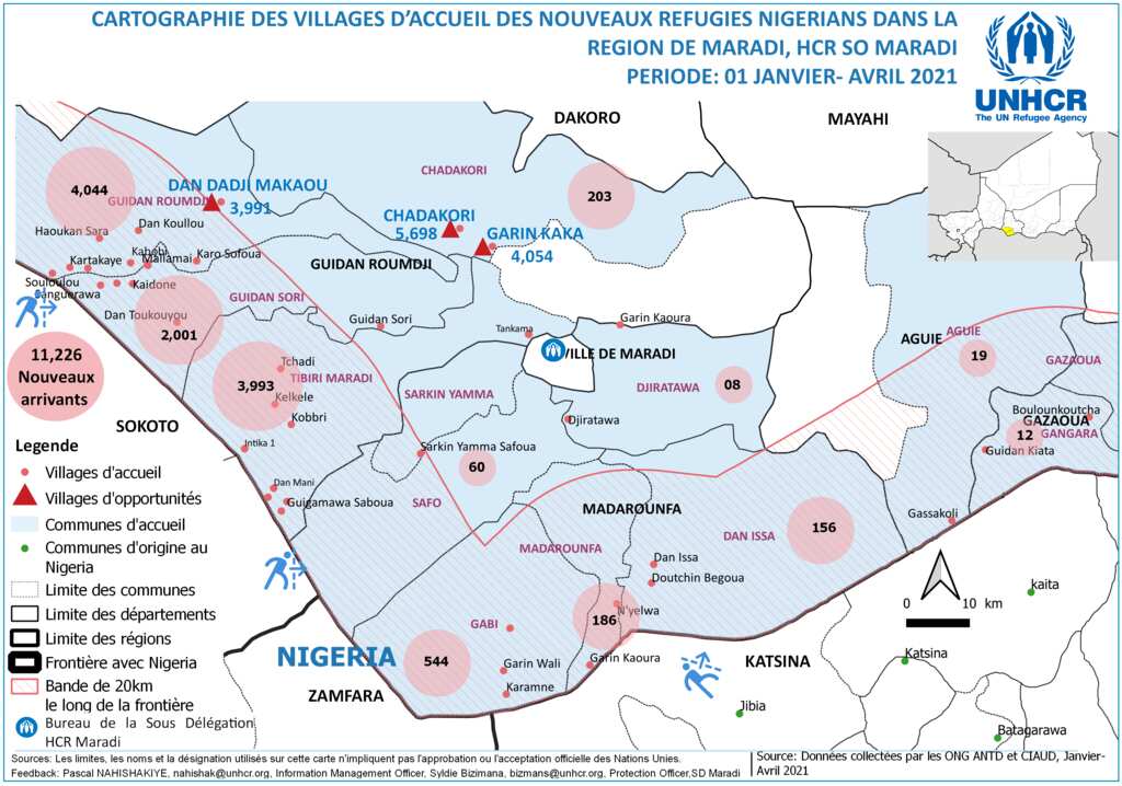 Document Unhcr Niger Map Polution Of Concern Maradi April 2021