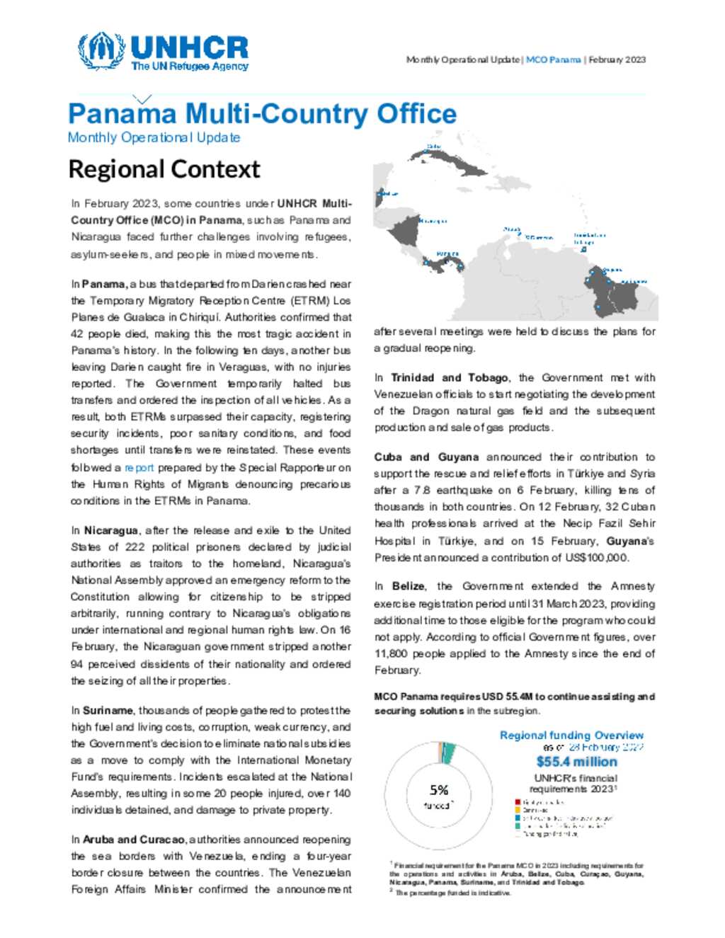 Document - MCO Operational Update - February 2023