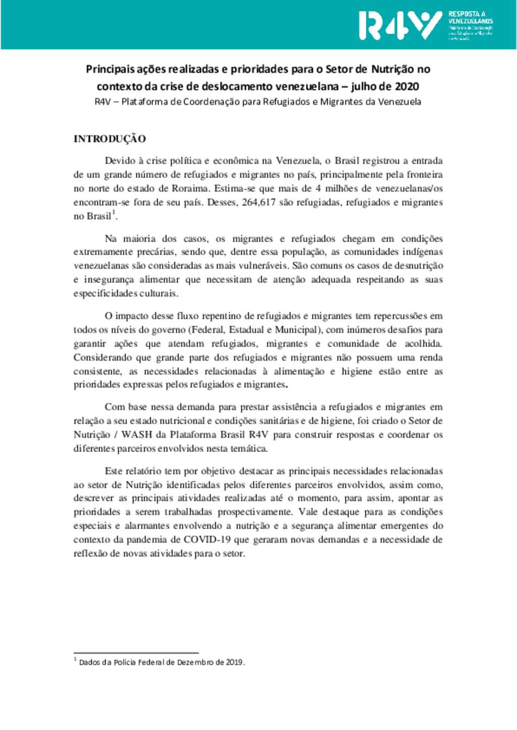 Informação sobre Segurança Alimentar - Em Destaque