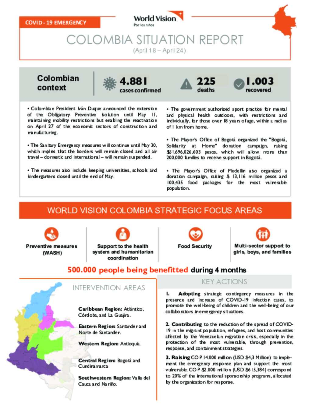 document-colombia-situation-report-18-24-april-world-vision