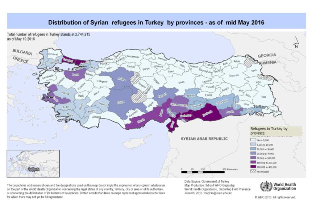 Document Syrian Refugees In Turkey