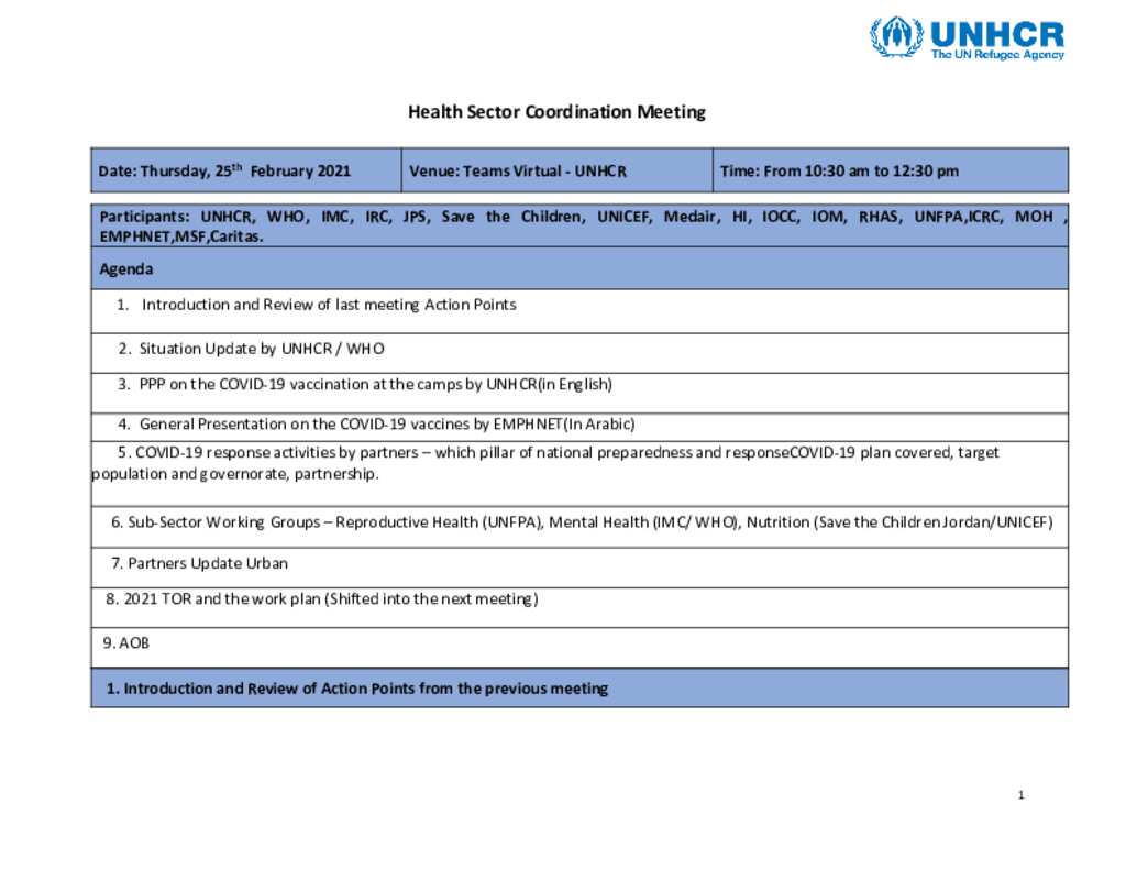 Document - HSWG-MOM 25th February 2021