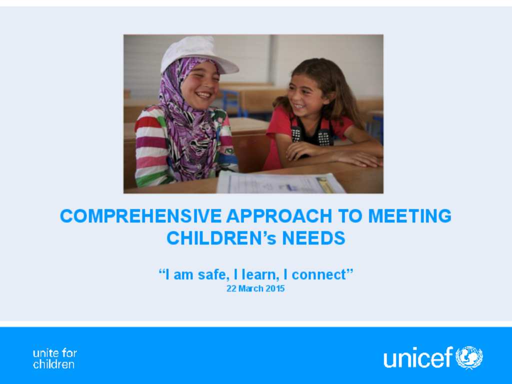 presentation unicef pdf