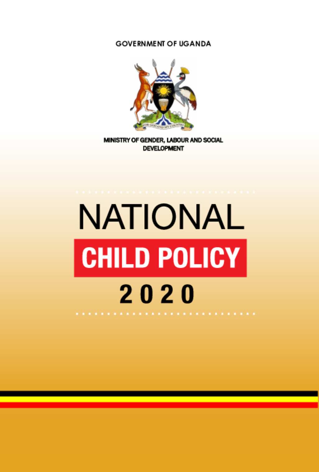 Document 2020 Uganda Child Policy