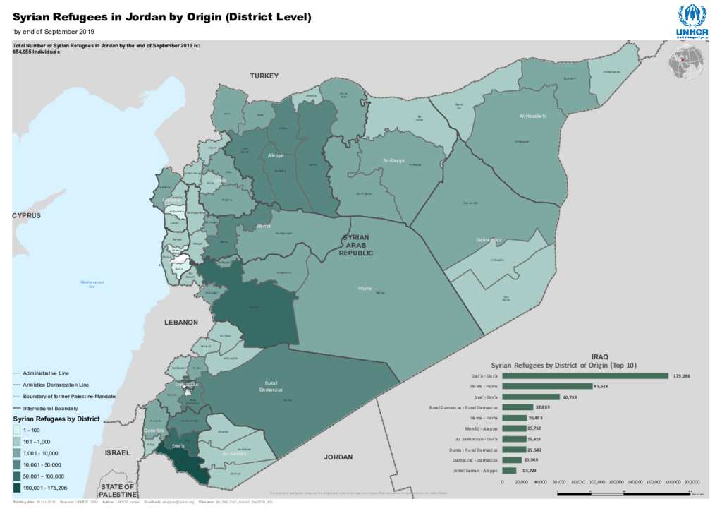 Document - Syrian Refugees in Jordan by Origin: Admin Level 2 ...