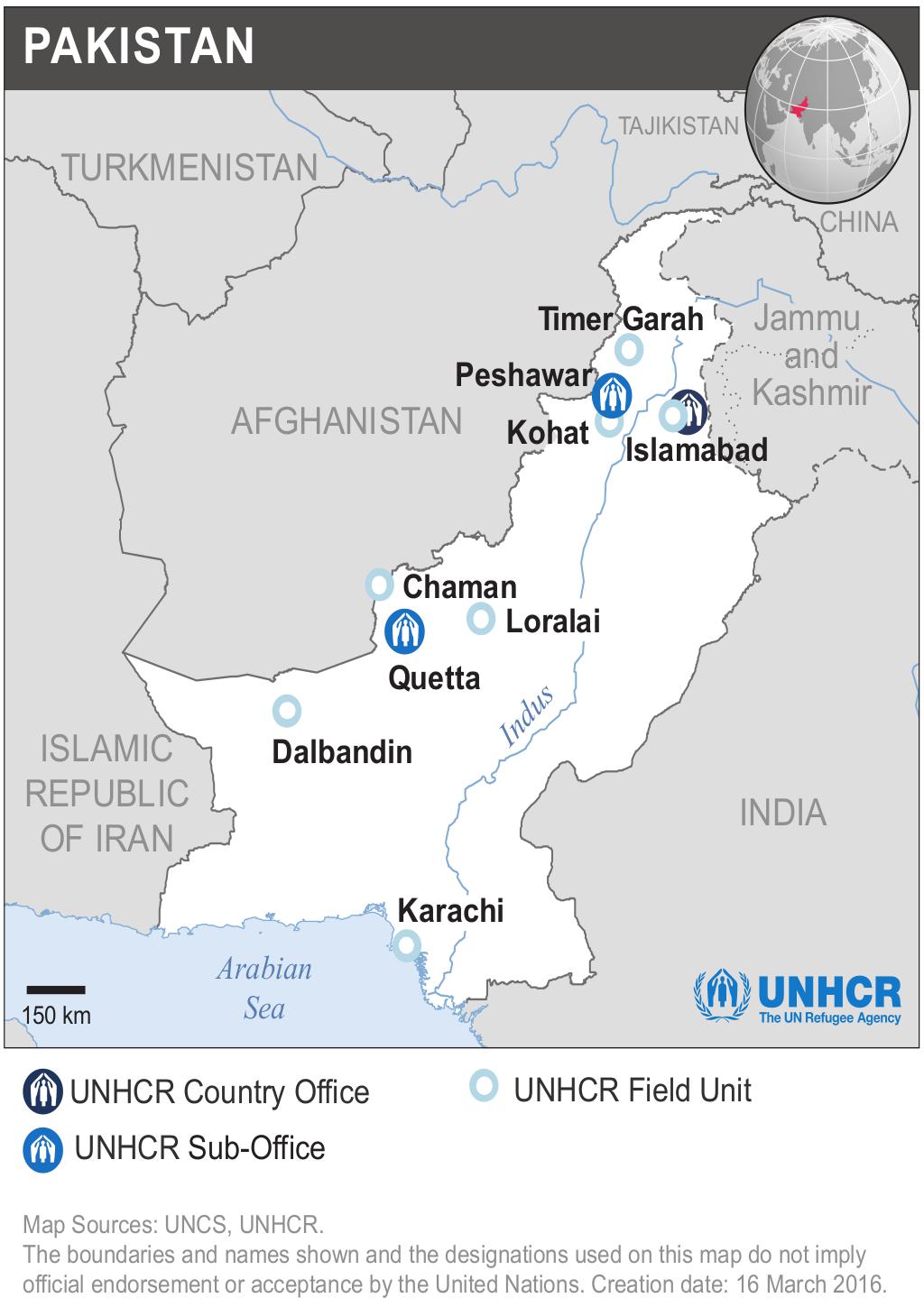 Document - Pakistan - Inset map - 16 March 2016
