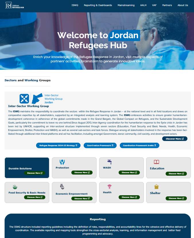 JORDAN RefugeesHub